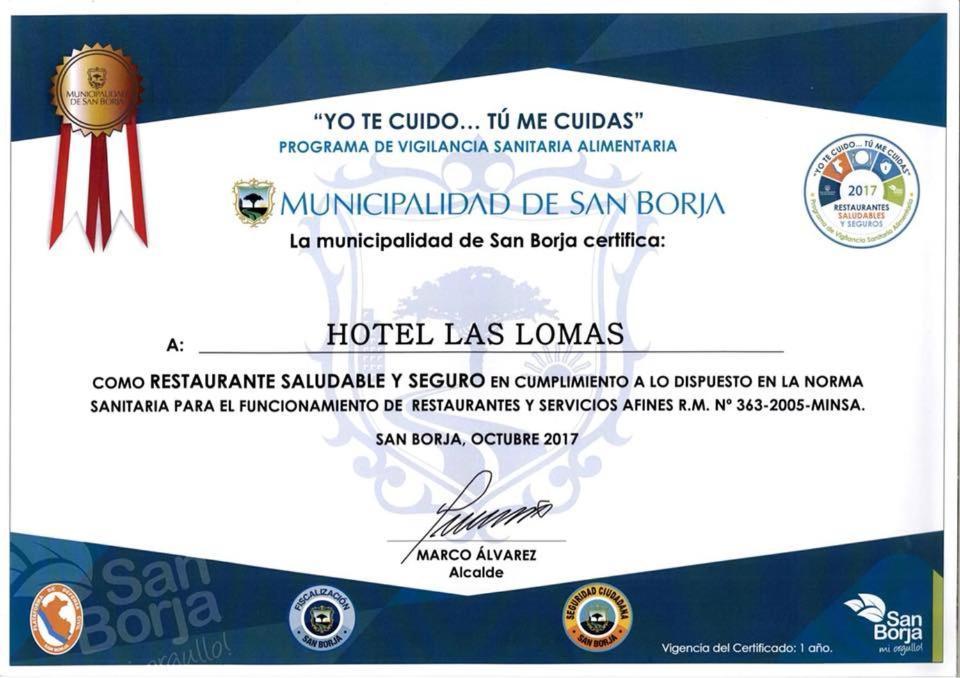 Hotel Las Lomas Лима Екстериор снимка